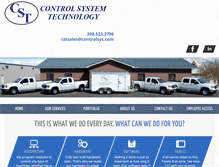 Tablet Screenshot of controlsys.com